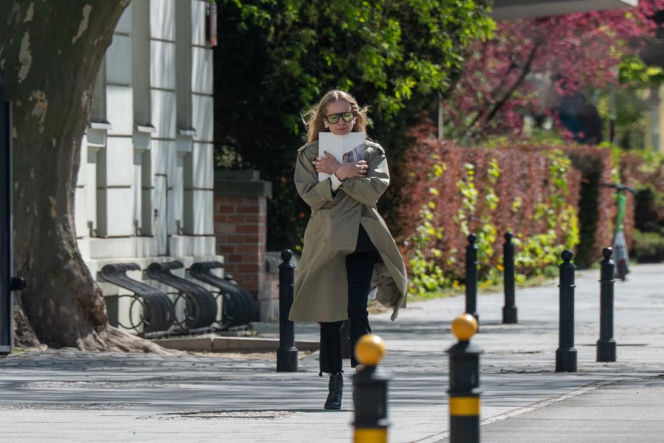 Magdalena Cielecka walczy z wiatrem