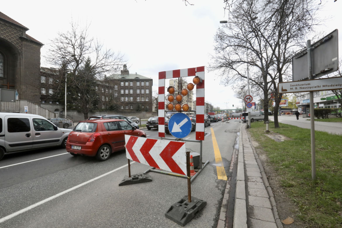 Będzie trudniej wyjechać z Mokotowa. Drogowcy zwężą Wisłostradę!