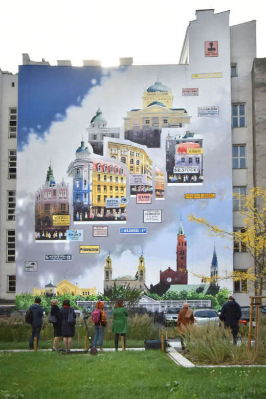 Nowy mural w Śródmieściu