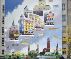 Nowy mural w Śródmieściu