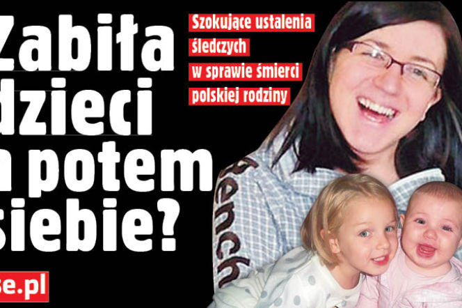 Zabiła dzieci a potem siebie?