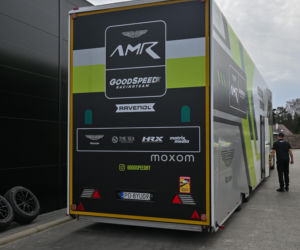 Aston Martin GT3 i GT4 w pracowni w  Ługwałdzie pod Olsztynem