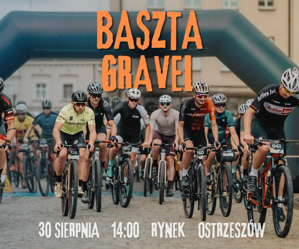 Baszta Gravel już pod koniec sierpnia w Ostrzeszowie. Miejsca na wyścig jeszcze są