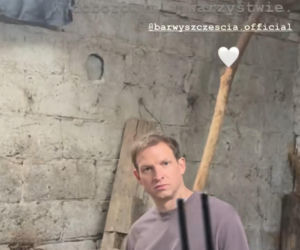Barwy szczęścia nowy sezon po wakacjach. Łukasz (Michał Rolnicki) na planie