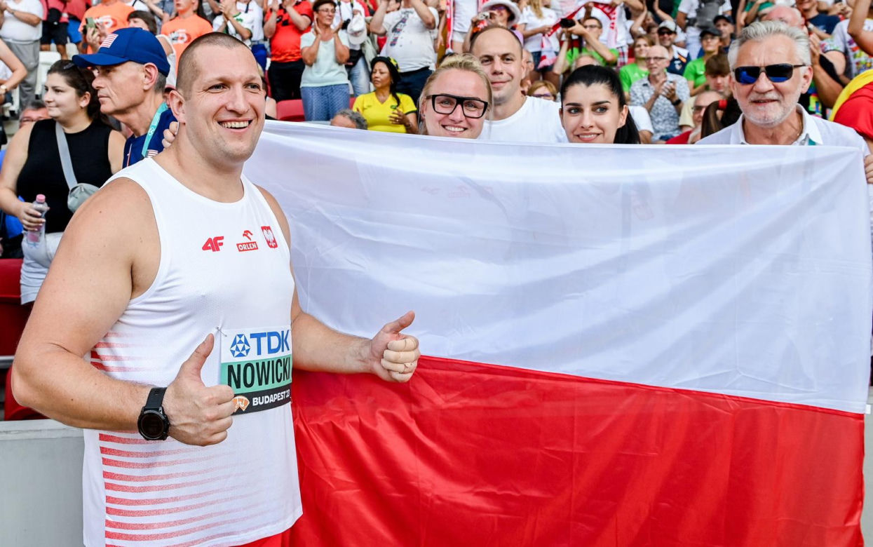 Wojtek Nowicki wicemistrzem świata