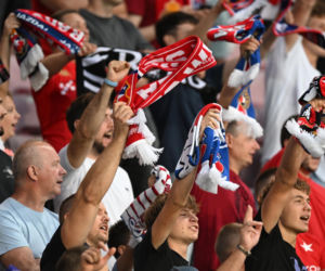 Wisła Kraków - Wisła Płock: Zdjęcia kibiców i zawodników z meczu 3, kolejki PKO BP Ekstraklasy