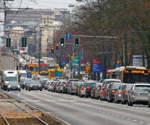 Światła blokują Waszyngtona