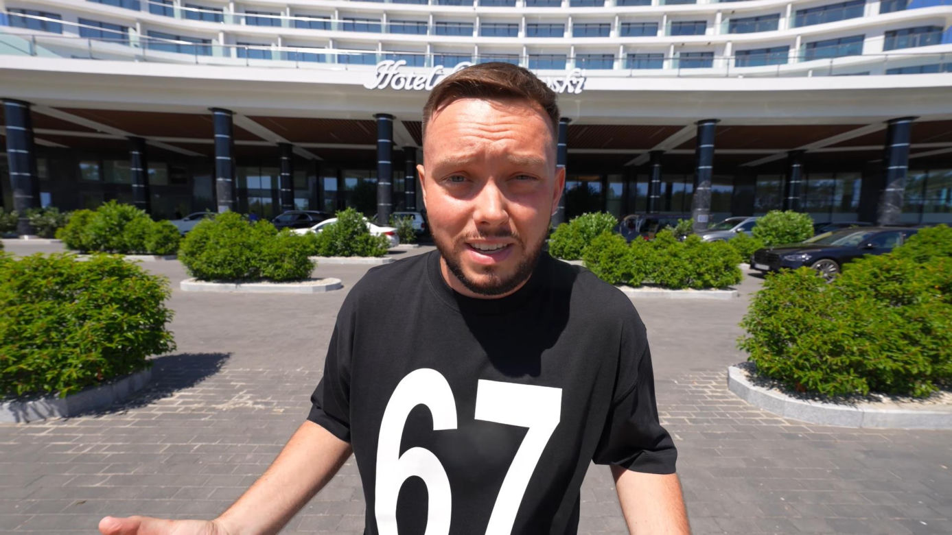 Książulo tragicznie wspomina pobyt w Hotelu Gołębiewskim
