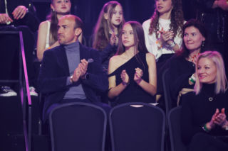 Borys Budka z córką oglądali na żywo Taniec z gwiazdami