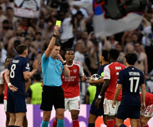 Liga mistrzów. Mecz PSG - Arsenal