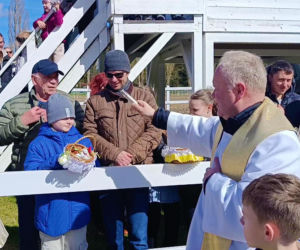 Konna święconka w Szczecinie