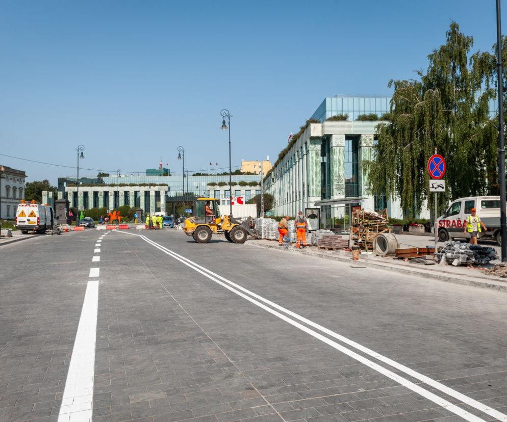 Miodowa koniec remontu