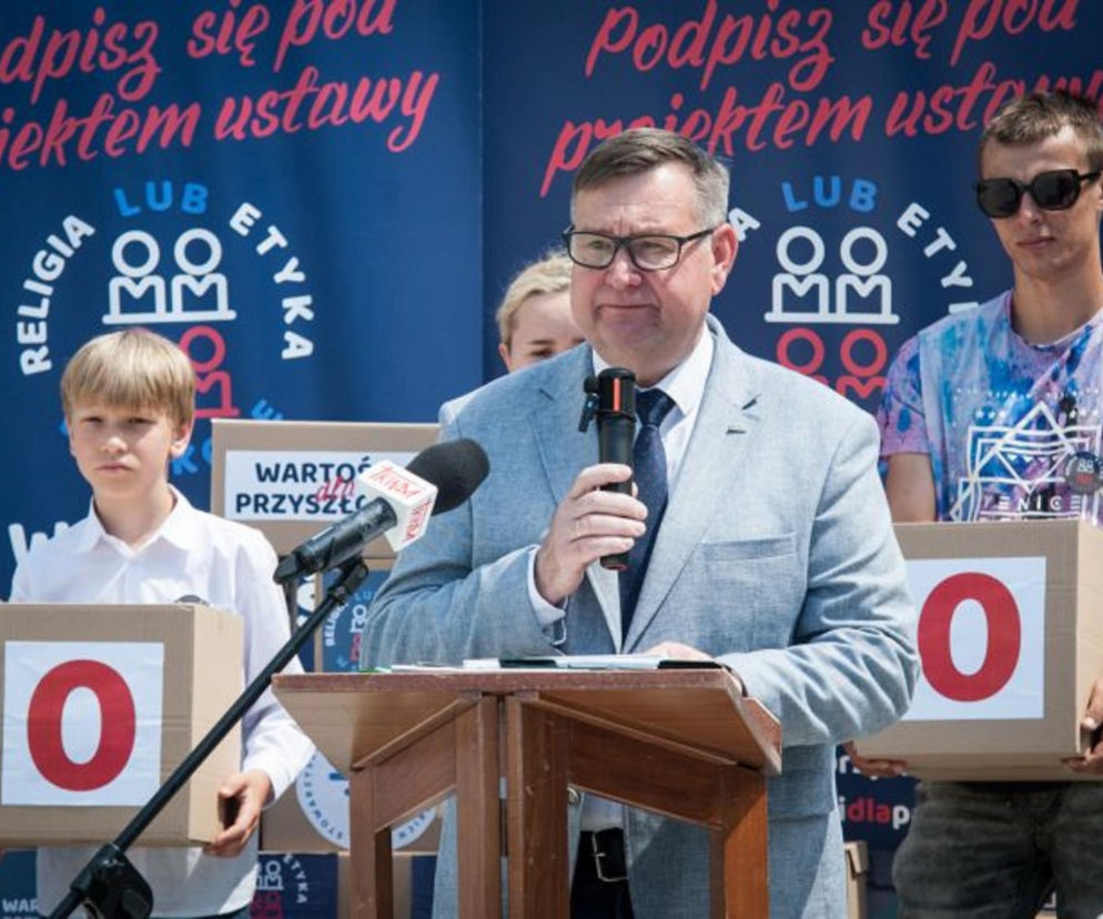 Finał zbiórki podpisów pod projektem ustawy „Tak dla religii lub etyki w szkole”