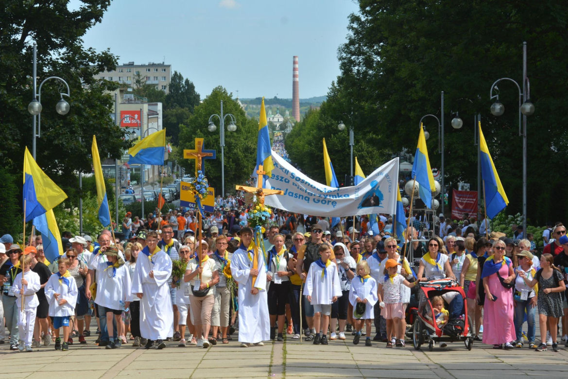 Pielgrzymka na Jasną Górę. Szczyt pielgrzymkowy