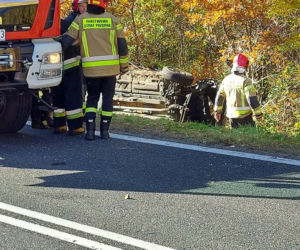 Wypadek w Lubieni