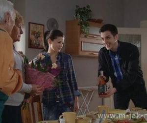 M jak MIŁOŚĆ, odc. 936. Kasia Mularczyk (Agnieszka Sienkiewicz) i Robert (Paweł Góralski)