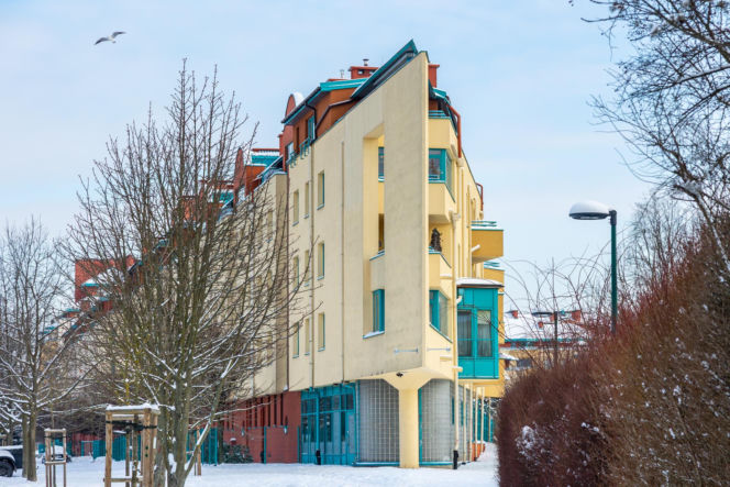 Budynki mieszkalno-usługowe przy ul. Bażantarni, Warszawa