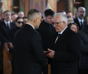 Ból, rozpacz, łzy. Poruszające sceny na pogrzebie Łukasza Litewki