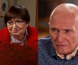 Barwy szczęścia, odcinek 3288. Irenka (Krystyna Tkacz), Tolek (Marek Siudym)