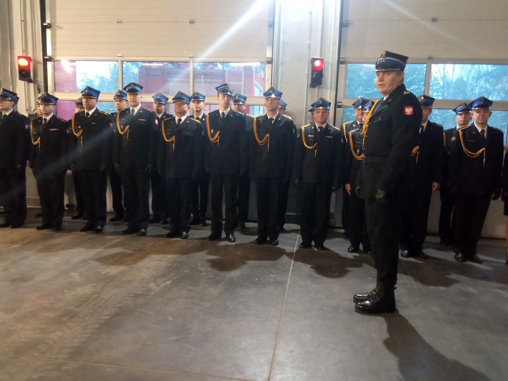Ostatnia służba grudziądzkiego strażaka, Sławomira Chyły