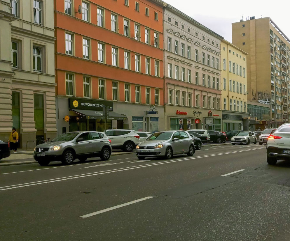 Aleja Wojska Polskiego przed przebudową