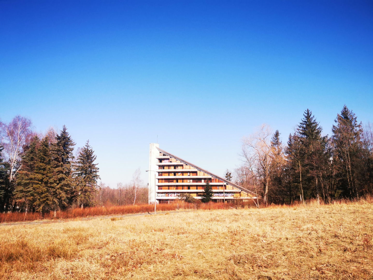 Opuszczone sanatorium Maciejka w Ustroniu w woj. śląskim