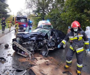 Cztery osoby w szpitalu po wypadku w Librantowej! ZMIAŻDŻONE bmw