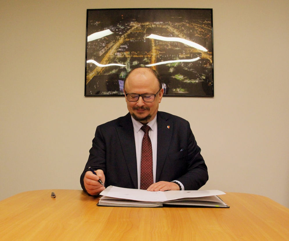 Burmistrz Kraśnika Wojciech Wilk