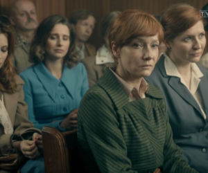Stulecie Winnych 4 sezon odc. 40. Mania (Magdalena Walach), Ania (Urszula Grabowska), Kasia (Weronika Humaj), Basia (Kamila Bujalska)