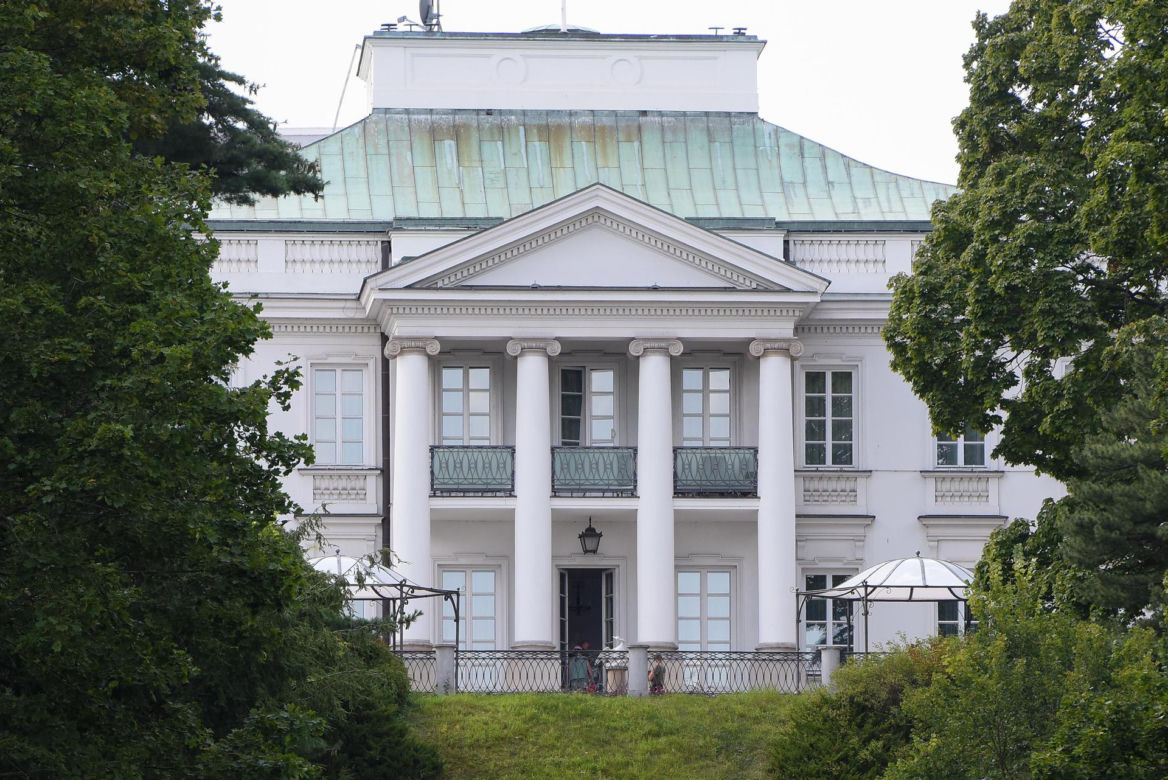 Nawroccy zadomowili się w Belwederze