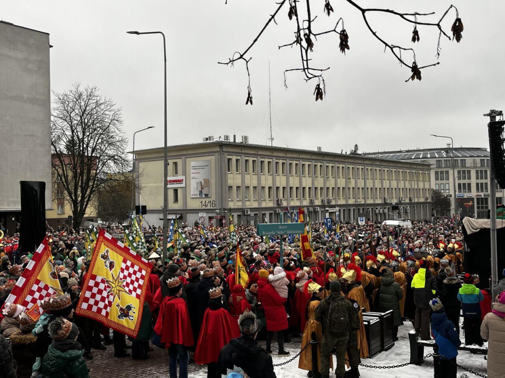 Orszak Trzech Króli 2025 na ulicach Białegostoku