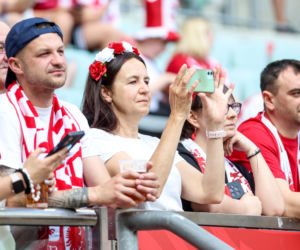 Polska - Ukraina. Tłumy kibiców na trybunach. Znajdź się na zdjęciu!