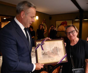Agnieszka Holland promowała swój najnowszy film w Bydgoszczy
