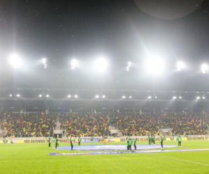 GKS Katowice - Widzew Łódź, zdjęcia kibiców z meczu 20. kolejki PKO BP Ekstraklasy