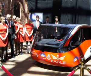 Eagle One - solarny bolid studentów z Łodzi