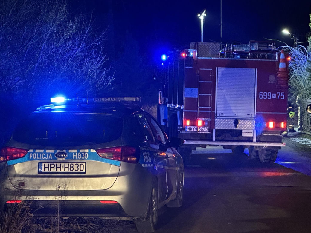Horror pod Wyszkowem. Wioletta i jej babcia zginęły w ogniu. Ich dom strawiły płomienie