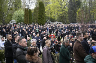 Kondukt, pogrzeb, Jacek Magiera