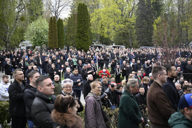 Kondukt, pogrzeb, Jacek Magiera