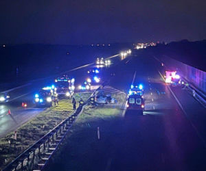 Masakra na A-2. Pod prąd pędził na autostradzie