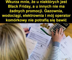 Memy na Black Friday