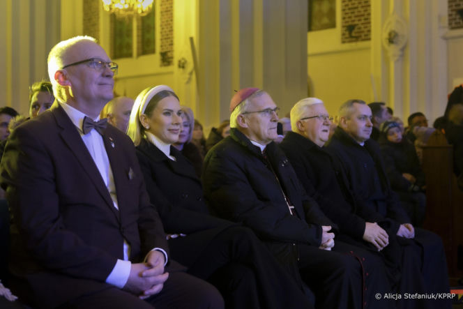 Pierwsza dama Marta Nawrocka na koncercie kolęd