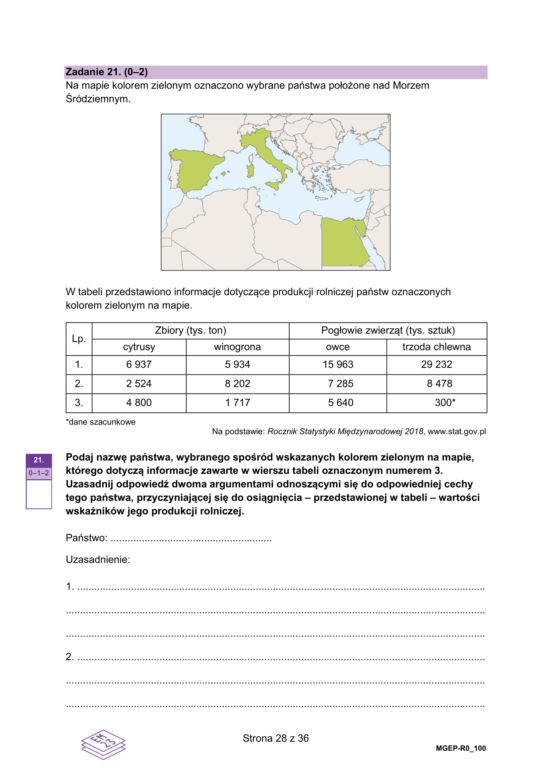 Matura 2023: geografia rozszerzona. Arkusze CKE i odpowiedzi [Formuła 2023]