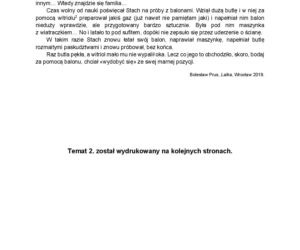 Matura arkusz