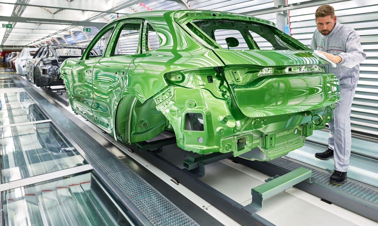 nowe Porsche Macan w produkcji