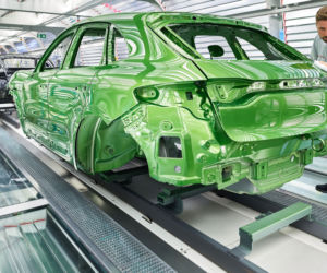 nowe Porsche Macan w produkcji