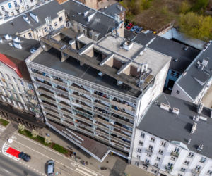 Blok przy Targowej 42 w Warszawie