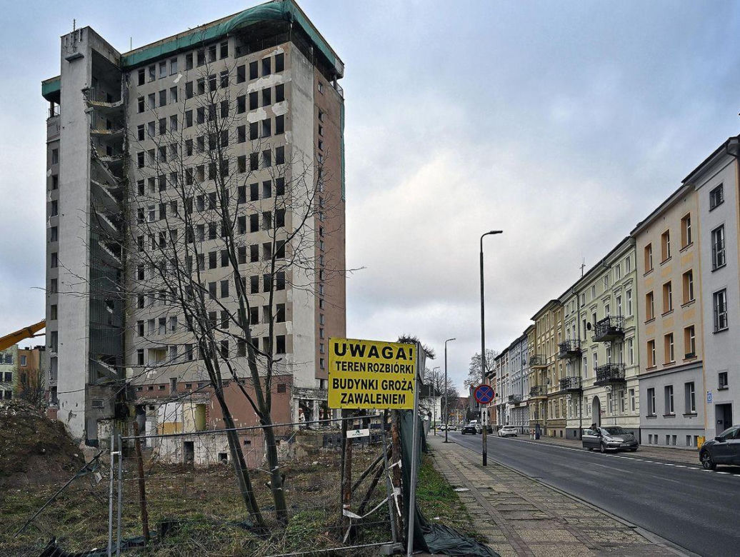Związkowiec, najwyższy budynek w Koszalinie.