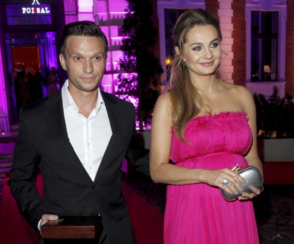 Małgorzata Socha i jej mąż Krzysztof Wiśniewski