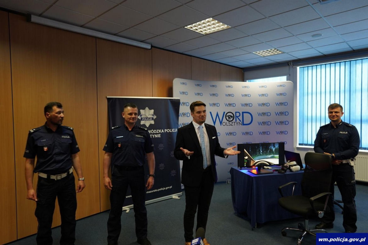 Policjant stworzył symulator wypadków drogowych. Wirtualna rzeczywistość na ratunek!