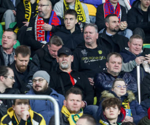 GKS Katowice - Górnik Zabrze: Zdjęcia kibiców z Derbów Śląska w ramach 23. kolejki PKO BP Ekstraklasy